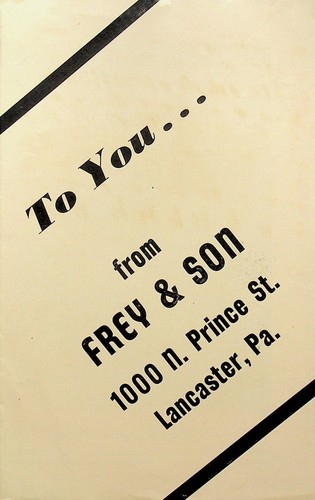 1950s frey sons lancaster - 1950s, &